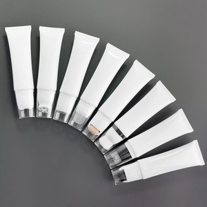 Custom Logo 30ml 50ml Empty Soft Concealer Roller Packaging Tube With Sponge <b>Applicator</b> Silicone Cosmetic Sponge Foam Tube - Product Image 2