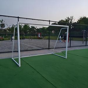 But de football robuste en HDPE et acier, montage facile, mobile, pour enfants, adultes, jardin, terrain communautaire - Product Image 1