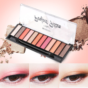 12 couleurs Débutant Maquillage de Palette de <span class=keywords><strong>Fard</strong></span> <span class=keywords><strong>À</strong></span> Paupières Mat <span class=keywords><strong>Nacré</strong></span> Ombre <span class=keywords><strong>À</strong></span> Paupières Poudre - Product Image 4