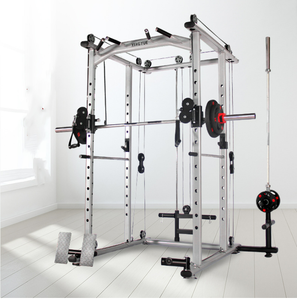 Rack de musculation multifonctionnel professionnel pour la maison, avec barre de traction haute et <span class=keywords><strong>basse</strong></span>, système de <span class=keywords><strong>poulie</strong></span> haute et <span class=keywords><strong>basse</strong></span> - Product Image 5