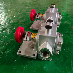 Pompe à engrenages isolée en acier inoxydable pour liquide visqueux Qualité alimentaire Miel <span class=keywords><strong>Sirop</strong></span> Chocolat Traitement des eaux usées Plateau tournant sanitaire - Product Image 5