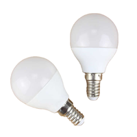 Ampoule LED G45 à économie d'énergie 5W, sans scintillement, type globe, culot E14, IRC>80, angle de faisceau 180°, 470LM, 90 Lm/W, LED SMD 2835, 2700-6500K