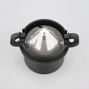 Machine à café manuelle portable en acier inoxydable isolée <span class=keywords><strong>avec</strong></span> filtre à goutte à dose unique et <span class=keywords><strong>broyeur</strong></span> intégré - Product Image 6