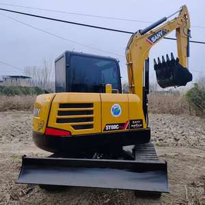 Excavatrice SANY SY60C, petite excavatrice d'occasion SANY de 6 tonnes, haute qualité et prix bas - Product Image 1