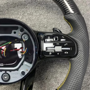 Volant en fibre <span class=keywords><strong>de</strong></span> carbone <span class=keywords><strong>de</strong></span> haute qualité pour <span class=keywords><strong>Mercedes</strong></span>-Benz a C E S W205 W213 W222 W177 CLA GLA GLC GLE GLS GLE - Product Image 5