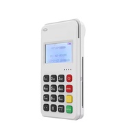Terminal de paiement mobile M6 d'occasion avec lecteur NFC sans contact, Android, clavier PIN et imprimante intégrée