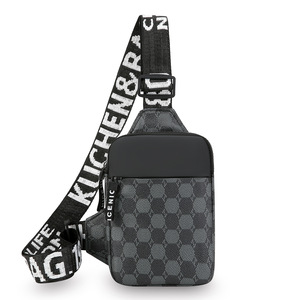 <strong>Mini</strong> <strong>Black</strong> Oxford Logo Custom Slab <strong>Bag</strong> Outdoor Sport Crossbody Chest <strong>Bag</strong> for Cards Collection Sling Pack - Product Image 3