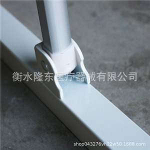 Barandilla de Cama de Hospital Xuhaode, Aleación de Aluminio, Altura Ajustable, Plegable, Sin Necesidad de Perforación, Plateada, 120 cm o Menos - Product Image 3