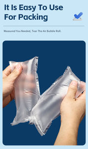 แผ่นกันกระแทกพลาสติกกันกระแทกแบบม้วนฟิล์มเติมลมเป็นโมฆะถุงกันกระแทกอากาศหมอน - Product Image 3