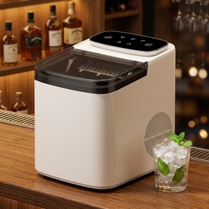 <span class=keywords><strong>Machine</strong></span> à glaçons électrique portable, rapide et automatique, mini-<span class=keywords><strong>machine</strong></span> à glaçons pour la maison, avec boîtier en plastique, pour hôtels, camping-cars, utilisation en extérieur - Product Image 1