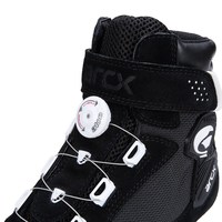 ARCX Bottes de Moto Motocross Joy Ride avec Bouton Rotatif en Cuir pour Hommes