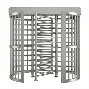 Tourniquet à trois rouleaux avec bras rétractable, NFC, étanche, à double hauteur, automatique, en acier inoxydable - Product Image 5