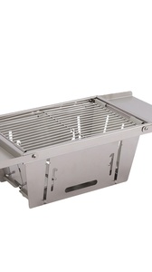 Fábrica multifuncional playa viaje Camping Mesa pellet plegable de acero inoxidable portátil coreano al aire libre parrillas de barbacoa de carbón - Product Image 6