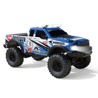 IP X4 grand 1:10 2.4GHz 4WD Rc tout-terrain pick-up 15 KM/H bête escalade rallye voiture avec lumières