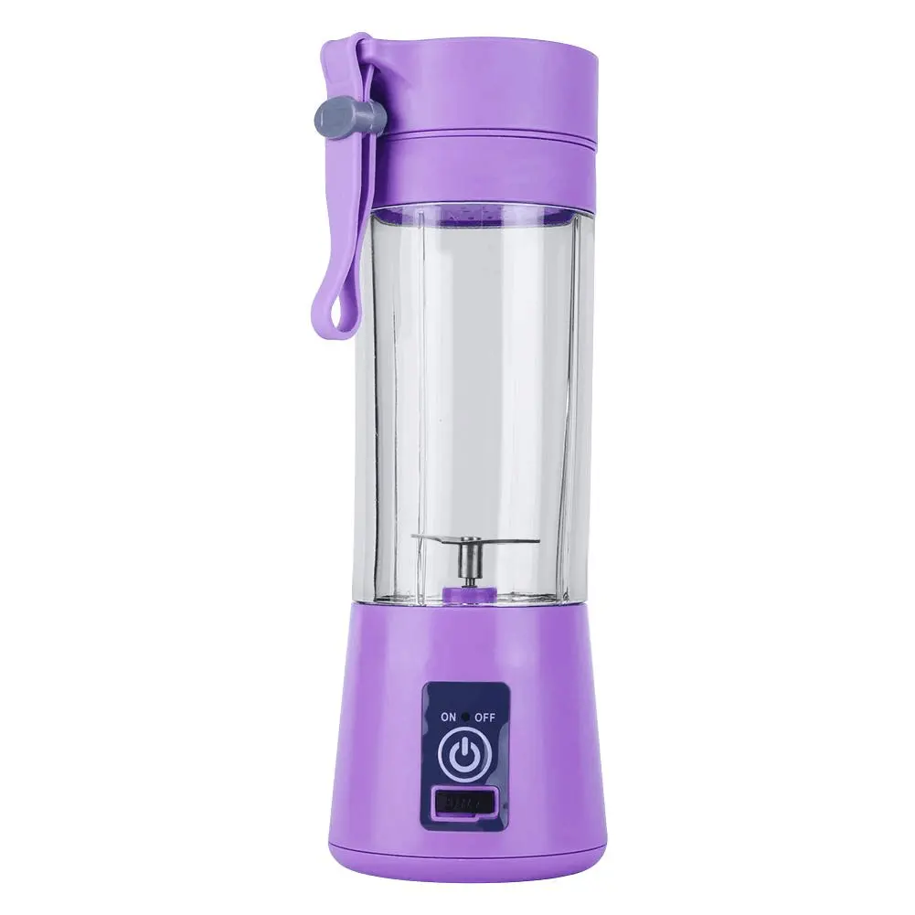 Mencampur Juicer Usb portabel Blender 2022 yang paling populer 380ml 20 Usb isi ulang tanpa kabel portabel Blender portabel tombol tekan ponsel