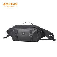 Sac banane unisexe Aoking XY3325-5 en polyester léger, imperméable et écologique, idéal pour les sports de plein air, avec fermeture éclair