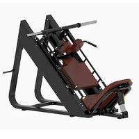 Machine à squats robuste Q235 en acier au carbone, équipement de fitness commercial pour salle de sport