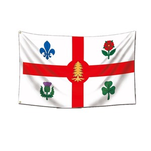 Bandera de Nueva Funda <span class=keywords><strong>y</strong></span> Tierra de la Mancomunidad de <span class=keywords><strong>Labrador</strong></span>, 3x5 pies, poliéster, una sola cara, 2 ojales, para decoración de exteriores, patio, casa, jardín, poliéster duradero - Product Image 2