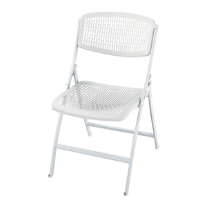 Ghế gấp chân kim loại PP nhiều màu sắc, nội thất phòng khách gia đình, đồ dùng ngoài trời, xưởng, kiểu dáng đơn giản hiện đại, ghế gấp sân vườn - Product Image 4