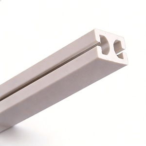 Profils en plastique Xunhao, PVC rigide blanc extrudé, sur mesure pour la décoration de meubles, quincaillerie de construction - Product Image 2