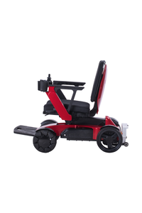 Fauteuil roulant électrique tout-terrain certifié CE avec commande Bluetooth et siège ergonomique relevable - Product Image 4