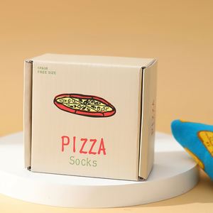 بيتزا مريحة جيدة التهوية جديدة غريبة هدية الجوارب زوج لعيد الحب عيد الهالوين مع طاقم طول الشعار على الكفة - Product Image 4