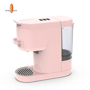 Üretim tedarikçisi taşınabilir kapsül kahve Pod makinesi makinesi 4 In 1 20 Bar çok kapsül kahve makinesi