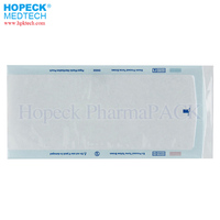 HOPECK Sachets plats à ouverture facile en nylon écologique sur mesure pour emballage médical, avec logo sérigraphié et fermeture