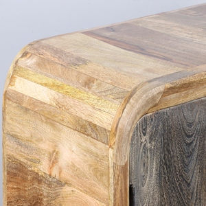 Modern Wooden Bedside <b>Table</b> with Dual <b>Drawer</b> Storage Bedroom <b>Side</b> Cabinet Furniture for Home Hotel Apartment and Villa Use - Product Image 5