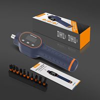 Juego de Destornillador de Torque Digital GOYOJO de 1/4'', Torque Ajustable de Alta Precisión, Mango Antideslizante para Reparación de Muebles y Vehículos
