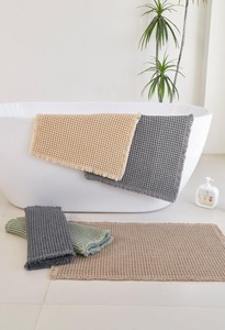 <span class=keywords><strong>Tapis</strong></span> en tissu gaufré FIGOO - Faible MOQ - Pour les vendeurs en ligne - Directement <span class=keywords><strong>de</strong></span> l'usine - Lavable en machine - <span class=keywords><strong>Tapis</strong></span> <span class=keywords><strong>de</strong></span> sol pour salle <span class=keywords><strong>de</strong></span> bain - Product Image 5