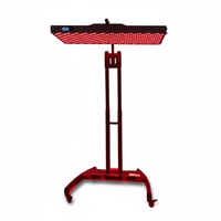 Appareil de thérapie LED haute puissance REDSKY avec télécommande, sans scintillement, infrarouge, lumière rouge, chauffage, thérapie corporelle complète, support horizontal, US