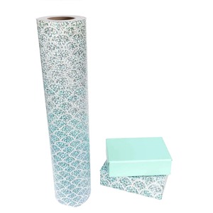 Custom Double-Sided Metallized Mermaid Scale <b>Pattern</b> Eco-Friendly Recyclable Art <b>Paper</b> Roll for Gift Craft Packaging Digital - Product Image 5