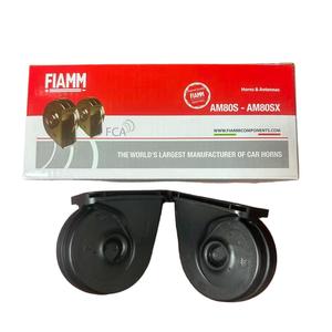 2 Pezzi Clacson a Tromba <span class=keywords><strong>FIAMM</strong></span> 12V Universale per Auto 410/510Hz AM80SX Altoparlanti Bassi a Chiocciola Impermeabili in Plastica - Product Image 1