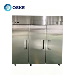 Frigorifero Verticale per Ristoranti con Interno Antigraffio, Armadio di Stoccaggio Verticale per Conservazione Quotidiana di Ingredienti Freschi - Product Image 1