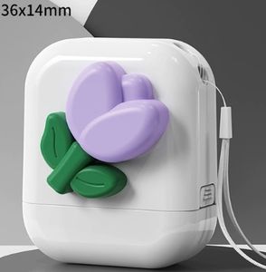 Nuevo estilo flores estilo Ins 4 colores juguete niños sello patrón personalizado <span class=keywords><strong>nombre</strong></span> Flash sello - Product Image 3