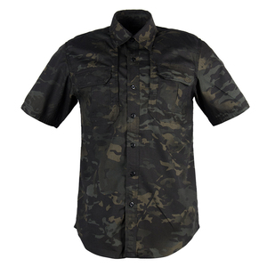 <span class=keywords><strong>Tenue</strong></span> de combat à manches courtes <span class=keywords><strong>Multicam</strong></span> T-shirt en polyester pour hommes Chemises tactiques Vêtements de chasse Chemise d'uniforme Chemise de combat <span class=keywords><strong>Multicam</strong></span> - Product Image 6