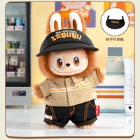 100% Original POPMARTT les MONSTRES labubuu Wacky Mart série HANG CARD mode peluche poupée boîte aveugle