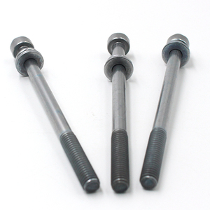 Trung Quốc Nhà Máy bán hàng trực tiếp M2 M3 M4 ANSI tiêu chuẩn thép không gỉ mạ kẽm <span class=keywords><strong>Hex</strong></span> tùy chỉnh dài mỏng phẳng máy giặt bu lông - Product Image 5