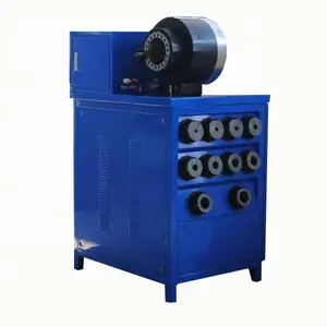 160mm opening 1/4" to 2" to 4" new high quality manual hydraulic hose crimping press is used