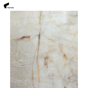 Tostone Chất lượng cao màu trắng sang trọng mờ <span class=keywords><strong>onyx</strong></span> đá cẩm thạch tự nhiên cho khách sạn biệt thự phòng khách đảo bàn thiết kế nội thất - Product Image 5