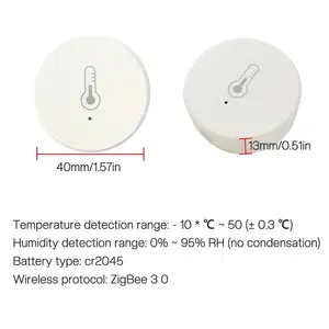 Sonoff — capteur d'humidité et de température, thermomètre d'intérieur, avec télécommande, pour vie intelligente
