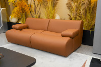 Conjunto de Sofá Modular Moderno en Esquina |   Sofá Moderno de Tela Ecológica con Diseño Ergonómico y Múltiples Asientos para Sala de Estar en Villas