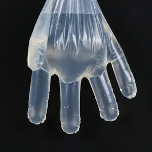 Индивидуальный размер, бытовые биоразлагаемые перчатки, утолщенные Полиэтиленовые одноразовые пластиковые перчатки для барбекю, раков