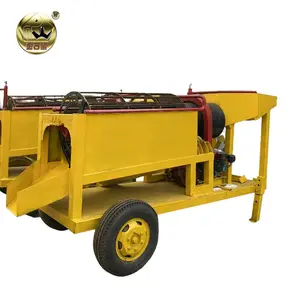 Alluvial Gold Mining Equipment Trommel Washing Plant Gold Separator