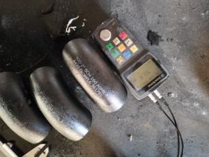 ASTM A420 WPL6 20 인치 이음새가 없는 탄소 강철 90 도 3D 팔꿈치 - Product Image 3