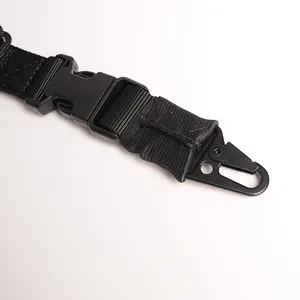 Factory Price For Custom Outdoor Hunting Accessories Adjustable Tactical Straps Black Nylon Tactical Sling