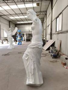 Stile europeo a grandezza naturale decorazioni per esterni figura in resina artificiale scultura moderna resina pop art figure scultura venere - Product Image 4