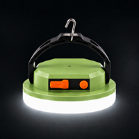 Solar-Campinglampe USB-Aufladbare Laterne Wasserdichte Tragbare Zeltbeleuchtung für Stromausfälle Wandern Notfall-LED-Solar-Campinglampe