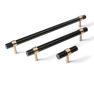 Sang Trọng Thép Không Gỉ Tủ Xử Lý T Bar Đồ Nội Thất Kéo Tủ Quần Áo Tay Nắm Cửa Tủ Quần Áo Đồ Nội Thất Phần Cứng - Product Image 5